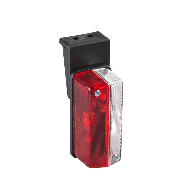 LUCE INGOMBRO RETTANGOLARE 24V STAFFA 90° LUCE INGOMBRO RETTANGOLARE 24V STAFFA 90°