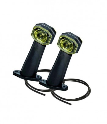 FANALE 3 FUNZIONI LED RETTANGOLARE 12/24V