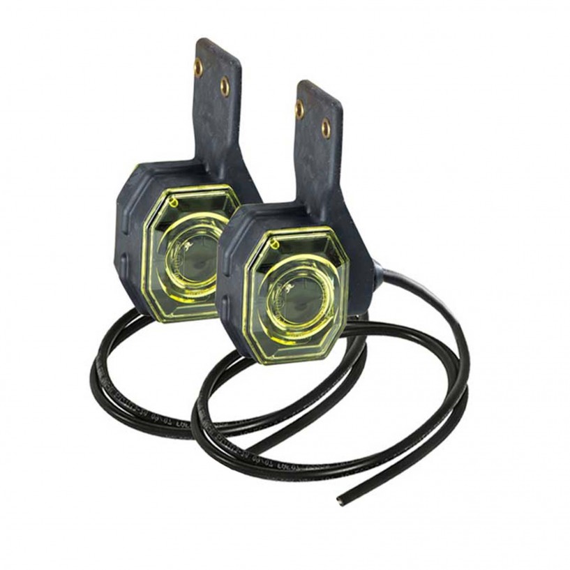 COPPIA SUPERPOINT 1 LED STAFFA DRITTA 24V COPPIA SUPERPOINT 1 LED STAFFA DRITTA 24V