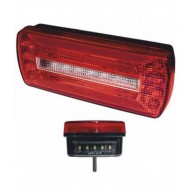 PRO-RAIL LED 12/24V 5 FUNZIONI CAVO 2M LUCE TARGA E LATERALE