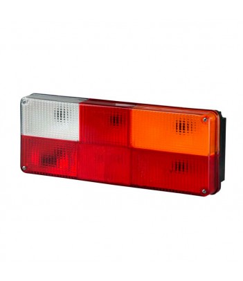 LUCE STROBO ROSSO 4 LED 12-24V