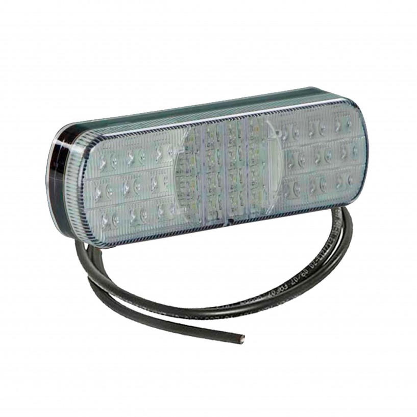 PRO-HORIZONTAL LED 4 FUNZIONI POSIZIONE STOP FRECCIA E RETROMARCIA 12/24V