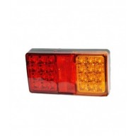 FANALE 3 FUNZIONI LED RETTANGOLARE 12/24V