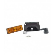GEMMA FLATPOINT 1 LED ARANCIONE 24V CON STAFFA 