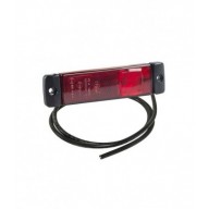 LUCE POSIZIONE ROSSA RETTANGOLARE LED TIPO HELLA 12/24V