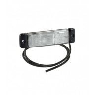 LUCE POSIZIONE BIANCA RETTANGOLARE LED TIPO HELLA 12/24V