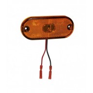 FLATPOINT 3 12V ARANCIONE CAVI 0,1M.