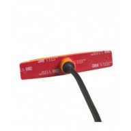 LUCE LATERALE ARANCIONE 5 LED 12/24V BASE ARANCIONE ADESIVA