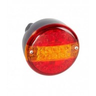 FANALE TONDO LED 3 FUNZIONI 12/24V PG