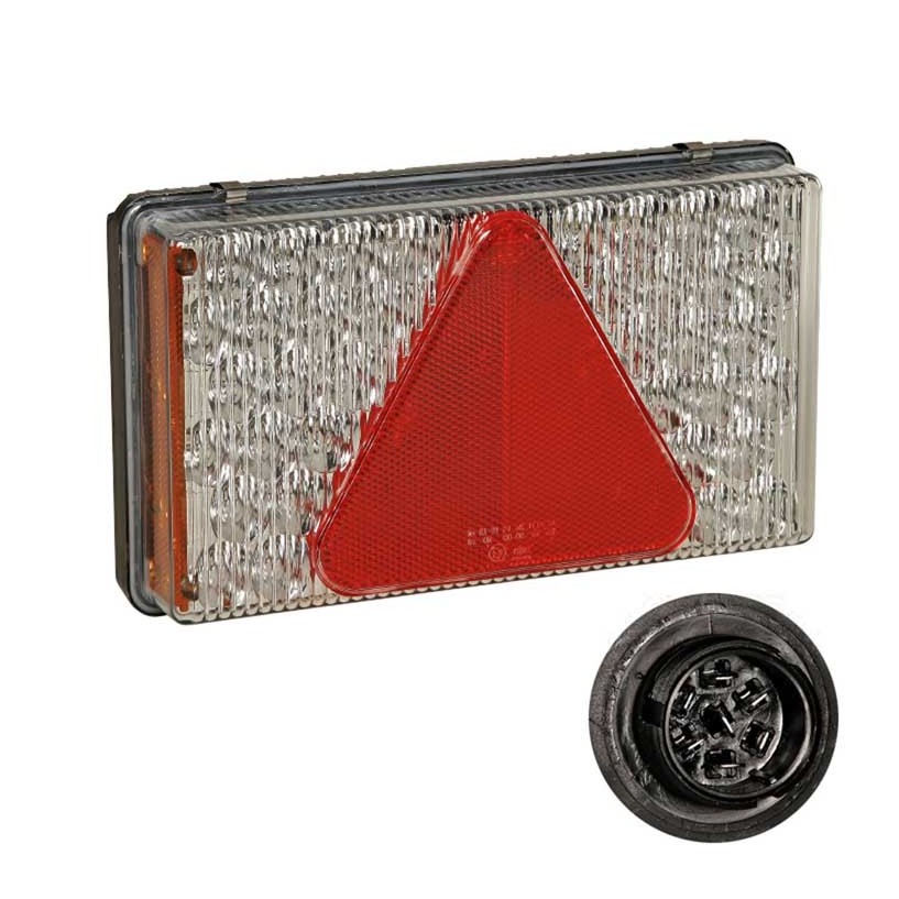 MULTILED 1 SINISTRO 24V CON TRIANGOLO - LCG