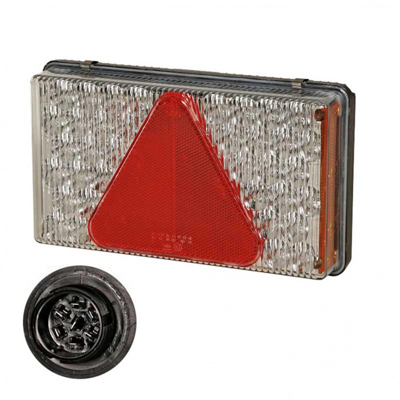 MULTILED 1 DESTRO 24V CON TRIANGOLO - LCG