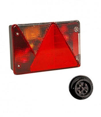 MULTIPOINT 4 SINISTRO 12V CON RETRONEBBIA