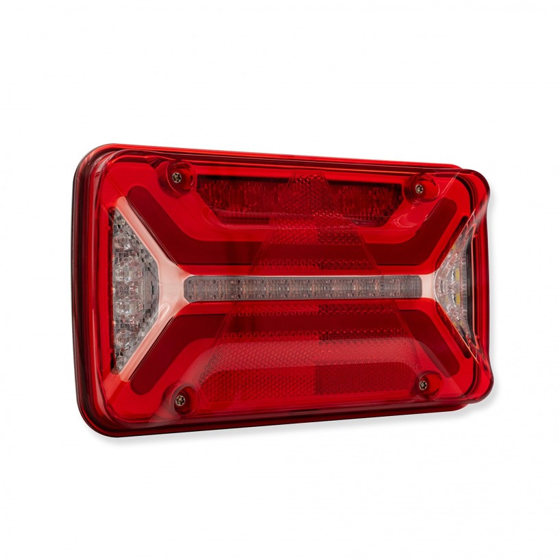 FANALE POSTERIORE MULTILED 3 SX 12-24V CONNETTORE 7 POLI ASS2