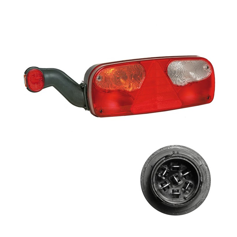 ECOPOINT 1 IBRIDO DESTRO 24V CON TRIANGOLO - LUCE INGOMBRO