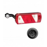 ECOPOINT 2 SINISTRO 24V CON TRIANGOLO - LUCE INGOMBRO LED - 2 AUX