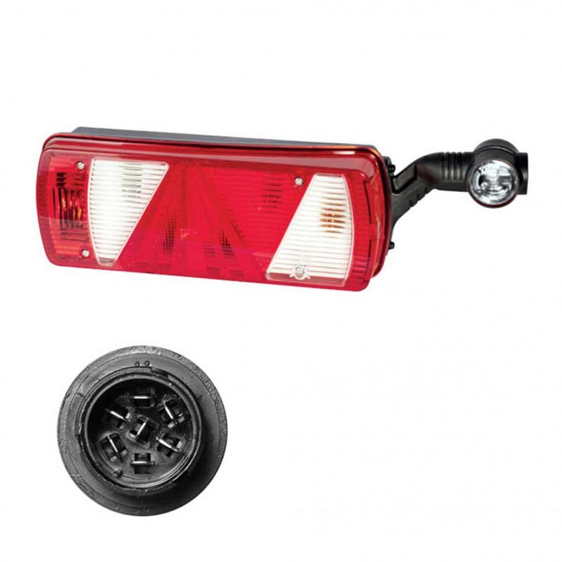 ECOPOINT 2 DESTRO 24V CON TRIANGOLO - LUCE INGOMBRO LED - 2 AUX ECOPOINT 2 DESTRO 24V CON TRIANGOLO - LUCE INGOMBRO LED - 2 AUX