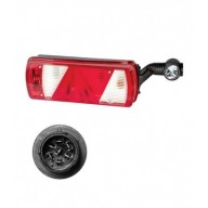 ECOPOINT 2 DESTRO 24V CON TRIANGOLO - LUCE INGOMBRO LED - 2 AUX
