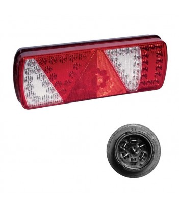 ECOLED SINISTRO 24V CON 2 AUX