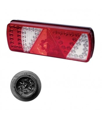 ECOLED DESTRO 24V CON 2 AUX