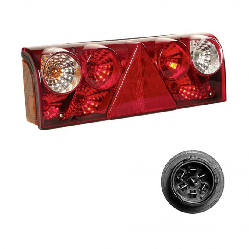 EARPOINT LED SINISTRO 12/24V CONNETTORE 7 POLI ASPOCK EARPOINT LED SINISTRO 12/24V CONNETTORE 7 POLI ASPOCK