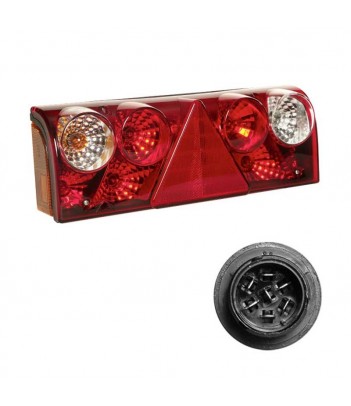 EUROPOINT 3 IBRIDO POSIZIONE LED SINISTRO 24V CON LUCE TARGA