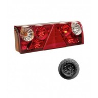 EUROPOINT 2 SINISTRO 24V CON LUCE TARGA CONNETTORE 7 POLI  ASPÖCK