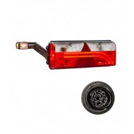 EUROPOINT 3 IBRIDO POSIZIONE LED SINISTRO 24V CON LUCE INGOMBRO LED - 4 AUX