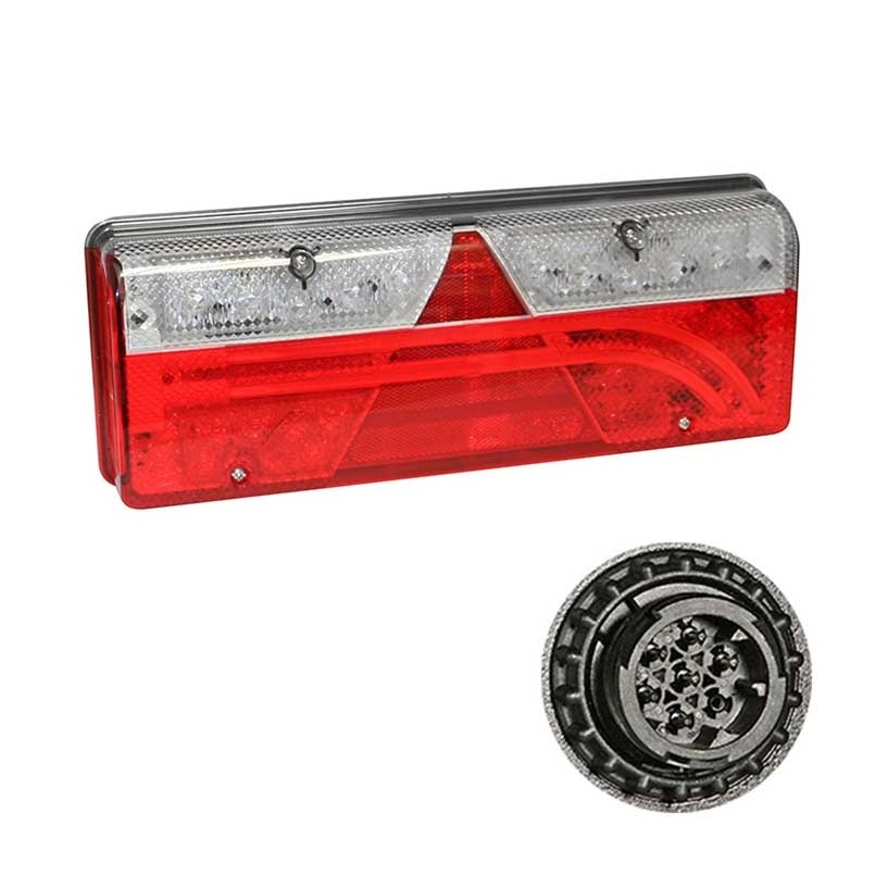 EUROPOINT 3 TUTTO LED SINISTRO 24V CON 4 AUX AMP