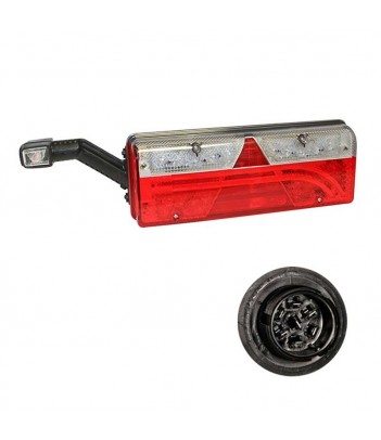 EUROPOINT 3 TUTTO LED SINISTRO 24V CON LUCE INGOMBRO LED