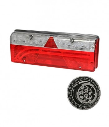 UNIPOINT 1 LED ARANCIONE 24V CAVO 1,5M P&R CON STAFFA 90° RIVOLTA ANTERIORMENTE