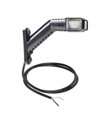 SUPERPOINT 4 LED DESTRO 12/24V CON CAVO SGUAINATO IN TESTA