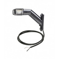 SUPERPOINT 4 LED SINISTRO 12/24V CON CAVO SGUAINATO IN TESTA