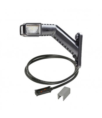 SUPERPOINT 4 LED SINISTRO 12/24V CON CAVO 2M P&R