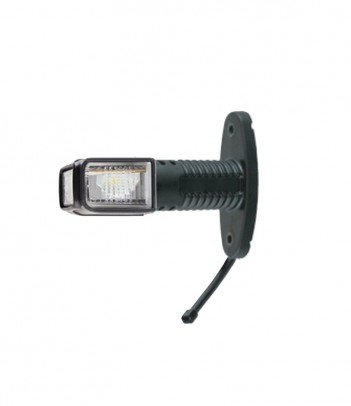 SUPERPOINT 4 DIRITTO LED SX 12/24V CAVO 1,0M DC