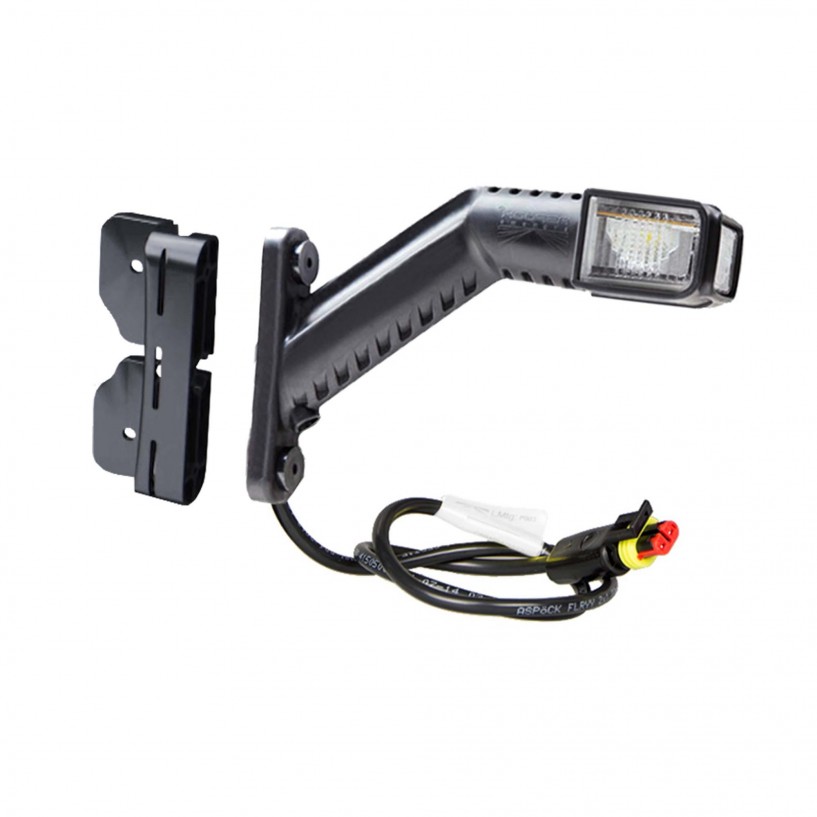 SUPERPOINT 4 LED DX 2 POLI SUPERSEAL CON CAVO 0,25M E STAFFA PER ECOLED 2 SUPERPOINT 4 LED DX 2 POLI SUPERSEAL CON CAVO 0,25M E STAFFA PER ECOLED 2