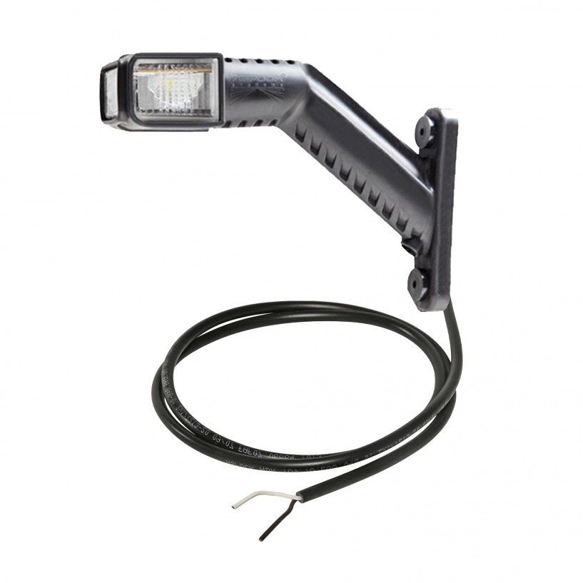 SUPERPOINT 4 LED SINISTRO 12/24V CON CAVO SGUAINATO IN TESTA SUPERPOINT 4 LED SINISTRO 12/24V CON CAVO SGUAINATO IN TESTA