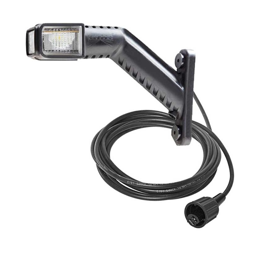 SUPERPOINT 4 LED SINISTRO 12/24V CON CAVO 2M E CONNETTORE ASS2 SUPERPOINT 4 LED SINISTRO 12/24V CON CAVO 2M E CONNETTORE ASS2